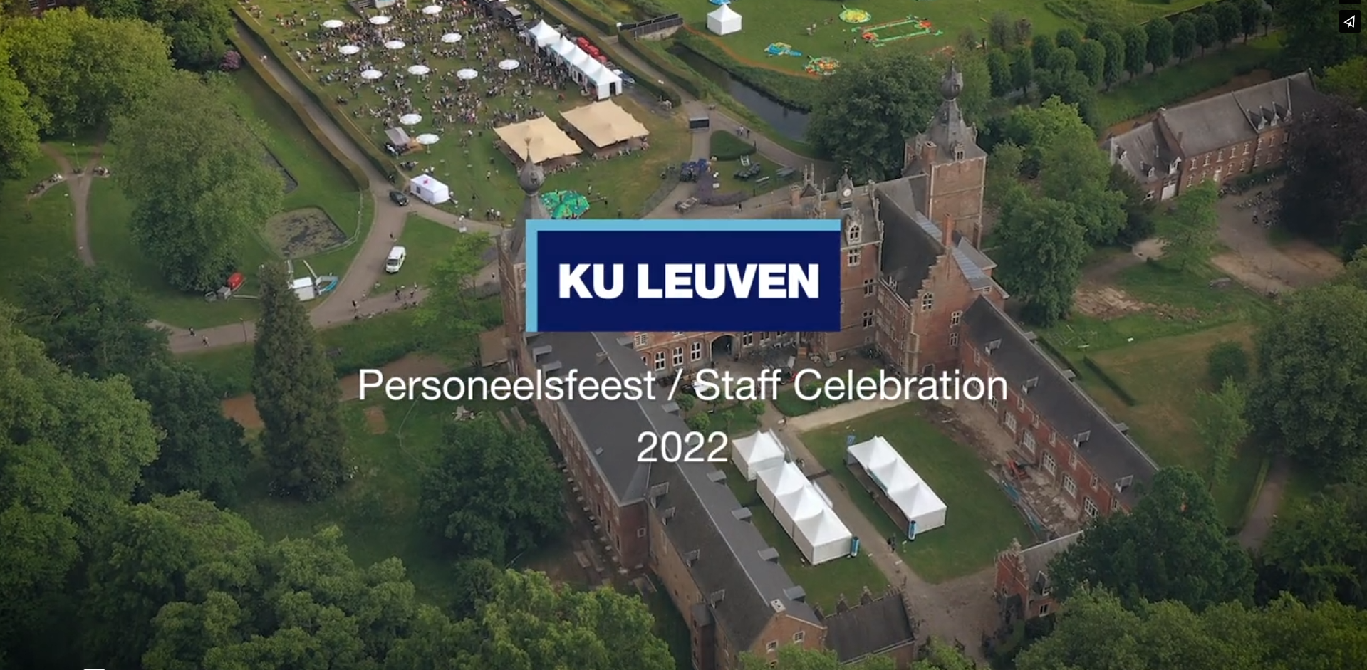 KU LEUVEN: STAFF CELEBRATION